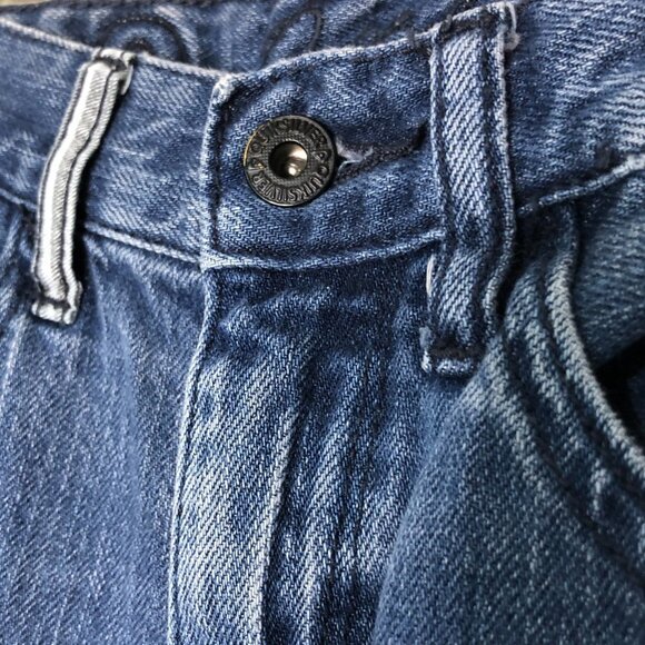 QUIKSILVER Women's Mid-Rise Straight Leg Jeans 24 - Picture 2 of 11